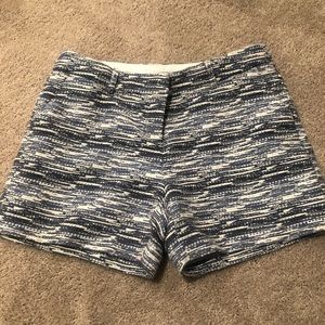 Cute blue shorts with silver accents